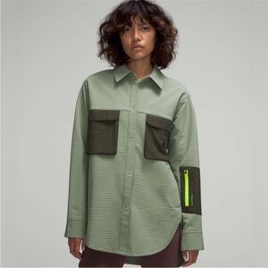 Lululemon Off Grid Hiking Flannel Long Sleeve